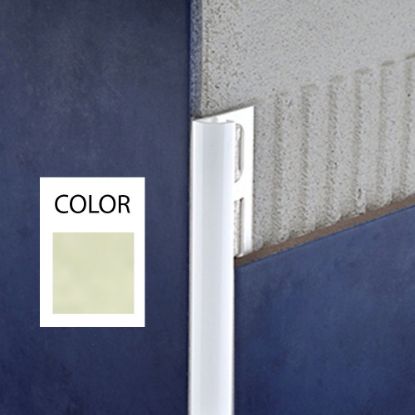 Immagine di PROFILO ANGOLARE ESTERNO PVC 8 MM SABBIA L. 2,60 MT