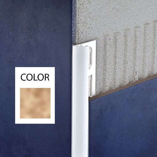 Immagine di PROFILO ANGOLARE ESTERNO PVC 10 MM ROSSO VERONA L. 2,60 MT