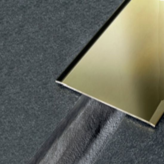 Immagine di PROFILO COPRIGIUNTO OTTONE LUCIDO LARGO 6 CM L. 3 MT