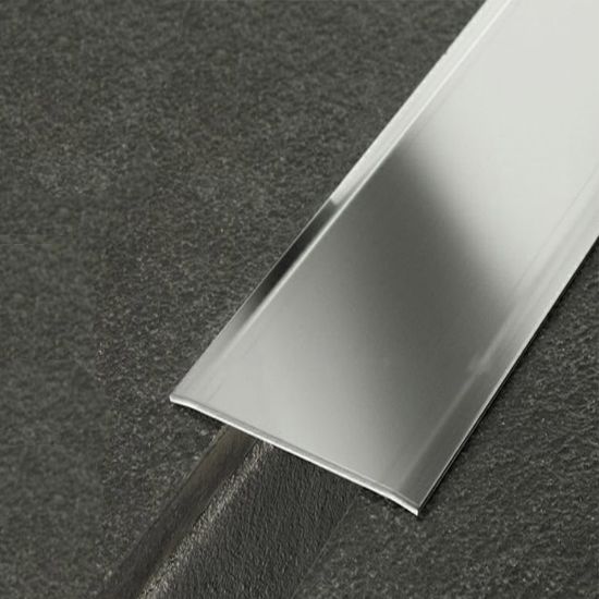 Immagine di PROFILO COPRIGIUNTO INOX LARGO 6 CM L 3 MT