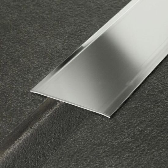 Immagine di PROFILO COPRIGIUNTO INOX LARGO 10 CM L 3 MT