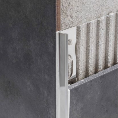 Immagine di PROFILO ANGOLARE INOX SPESSORE 10 MM L 270 CM COD. AI/10