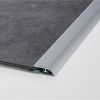 Immagine di PROFILO DI RACCORDO PER PAVIMENTI LVT ALLUMINIO ANODIZZATO ARGENTO 4-6 MM L. 270 CM