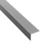 Immagine di PROFILO ANGOLARE AD L ALLUMINIO ANODIZZATO ARGENTO 30x24,5 MM L 270 CM