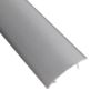 Immagine di PROFILO DI RACCORDO PER PAVIMENTI PVC ALLUMINIO ANODIZZATO ARGENTO 6,5/13 MM L. 270 CM