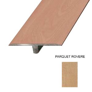 Immagine di PROFILO ALLUMINIO RIVESTITO DEC. 26 GIUNZIONE PARI LIVELLO L. 4 CM L. 270 CM (PER PARQUET)