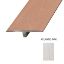 Immagine di PROFILO ALLUMINIO RIVESTITO DEC. 05 GIUNZIONE PARI LIVELLO L. 4 CM L. 270 CM (PER LAMINATO)