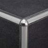 Immagine di RACCORDO ANGOLO ESTERNO PER PROFILO INOX TONDO SPESSORE 8 MM COD. TIE/8