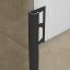 Immagine di PROFILO ANGOLARE QUADRO ALLUMINIO VERNICIATO NERO SPESSORE 10 MM L. 270 CM COD. ZQVN/10