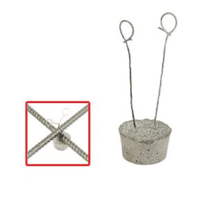 Immagine di DISTANZIATORE IN FIBROCEMENTO PER RETE 30 MM CONFEZIONE DA 335 PZ