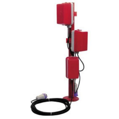 Immagine di KIT 6 LUCI CON TRASFORMATORE PER PONTEGGI