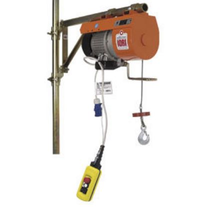 Immagine di ELEVATORE ELETTRICO IORI DM200/I KG 200 FUNE 25 MT FORNITO SENZA SOSTEGNO A BANDIERA
