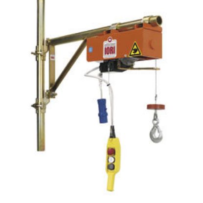 Immagine di ELEVATORE ELETTRICO IORI DM100/E KG 100 FUNE 16 MT FORNITO SENZA SOSTEGNO A BANDIERA