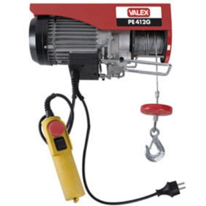 Immagine di ELEVATORE ELETTRICO VALEX PE412G FUNE 12 MT FORNITO SENZA SOSTEGNO A BANDIERA