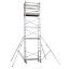 Immagine di TRABATTELLO ALLUMINIO MODELLO ALTO M1+M2+M3 STRUTTURA COMPLETA ALT MAX LAVORO 6,90 MT FACAL