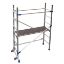 Immagine di TRABATTELLO ALLUMINIO MODELLO P6 ALTO CM 189 (ALTEZZA MAX DI LAVORO CM 290) FACAL
