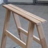 Immagine di CAVALLETTO H 80x40x75 CM FAGGIO PIEGHEVOLE