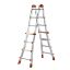 Immagine di SCALA PEPPINA ALLUMINIO 4+5 ALTEZZA DI LAVORO MASSIMA 520 CM GIERRE