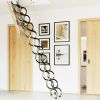 Immagine di SCALA RETRATTILE PER SOFFITTA 70x120 CM ALTEZZA 280 CM