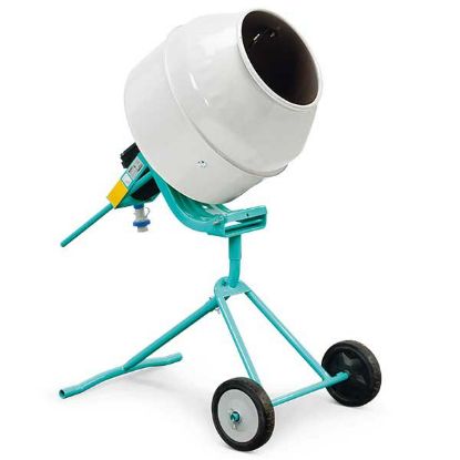 Immagine di MINI-BETONIERA LT 130 CON MOTORE MONOFASE 2P 230V-50HZ KW 0,3 IMER