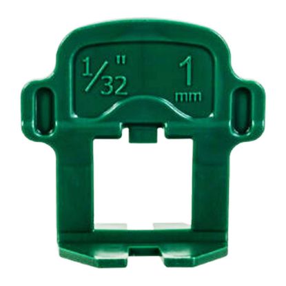 Immagine di BASE LIVELLANTE MAPELEVEL PROWDG VERDE FUGA 1,0 MM H. 3-12 MM CONFEZIONE 250 PZ MAPEI