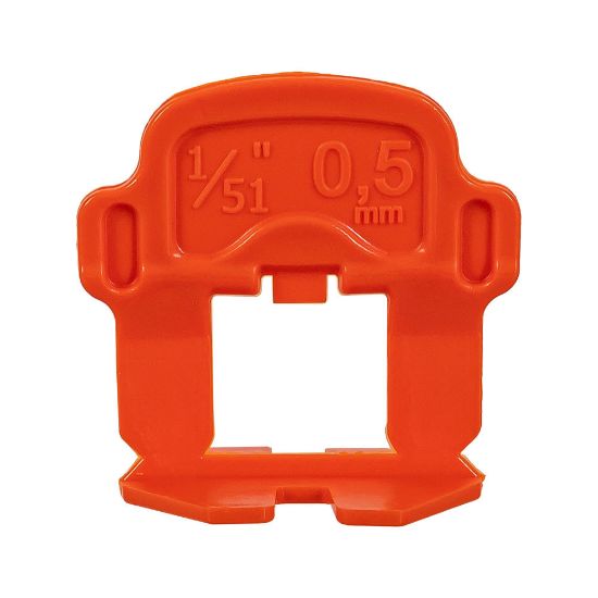 Immagine di BASE LIVELLANTE MAPELEVEL PROWDG ARANCIONE FUGA 0,5 MM H. 3-12 MM CONFEZIONE 250 PZ MAPEI