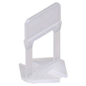 Immagine di BASE LIVELLANTE PER PIASTRELLE FUGA 1,5 MM H. 3-12 MM CONFEZIONE 100 PZ RAIMONDI