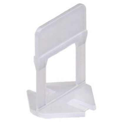 Immagine di BASE LIVELLANTE PER PIASTRELLE FUGA 1,5 MM H. 3-12 MM CONFEZIONE 100 PZ RAIMONDI