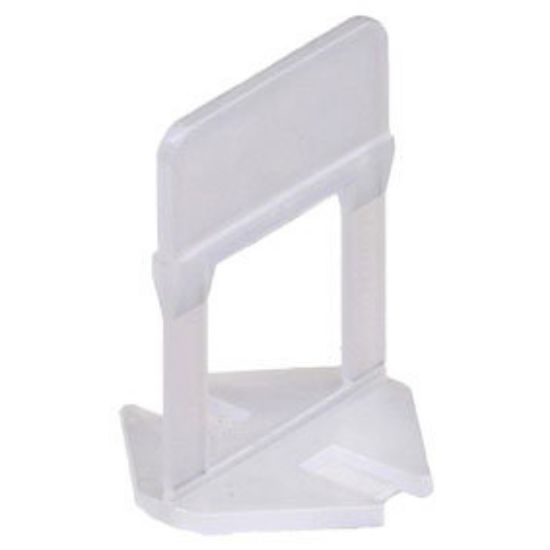 Immagine di BASE LIVELLANTE PER PIASTRELLE FUGA 1,5 MM H. 3-12 MM CONFEZIONE 100 PZ RAIMONDI