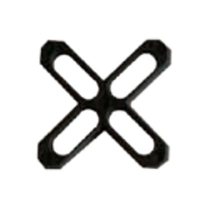 Immagine di DISTANZIATORI A CROCE 10 MM CONFEZIONE 250 PZ STAMPLAST