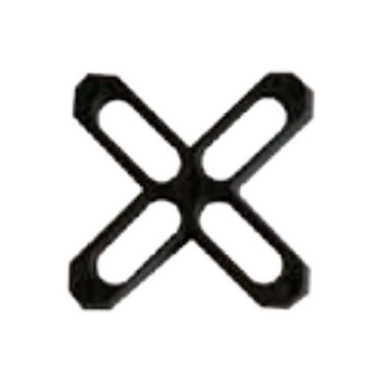 Immagine di DISTANZIATORI A CROCE 10 MM CONFEZIONE 250 PZ STAMPLAST