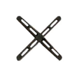 Immagine di DISTANZIATORI A CROCE 4 MM CONFEZIONE 250 PZ STAMPLAST