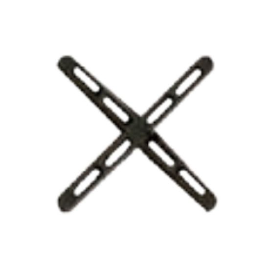 Immagine di DISTANZIATORI A CROCE 4 MM CONFEZIONE 250 PZ STAMPLAST