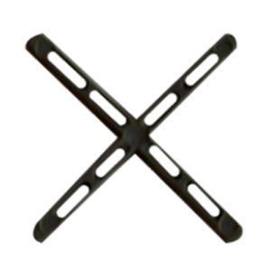 Immagine di DISTANZIATORI A CROCE 3 MM CONFEZIONE 250 PZ STAMPLAST