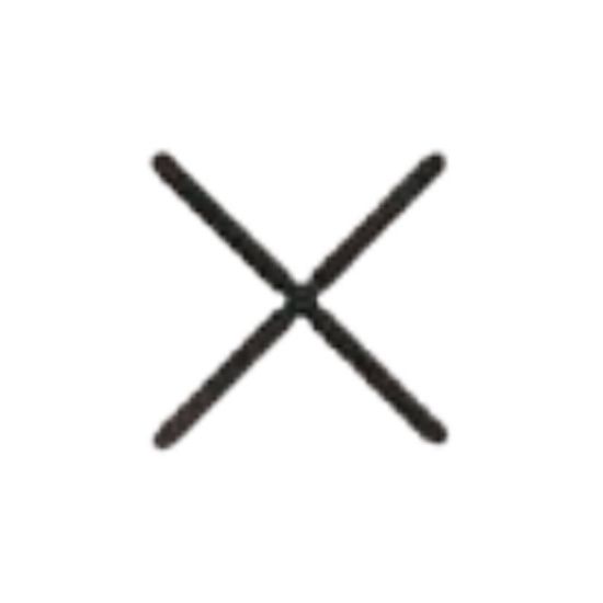 Immagine di DISTANZIATORI A CROCE 2 MM CONFEZIONE 250 PZ STAMPLAST