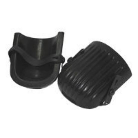 Immagine di GINOCCHIERE PER PIASTRELLISTA IN POLIURETANO NERA STAMPLAST