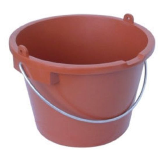 Immagine di SECCHIO PER MALTE 27 LT CON MANICO ACCIAIO RAIMONDI