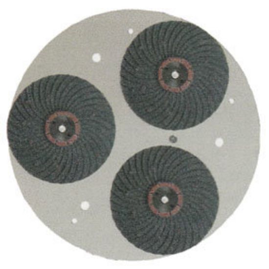 Immagine di DISCO CON 3 FIBRODISCHI CARBURO DI SILICIO GRANA 16 Ø 420 MM PER SUPERTITINA