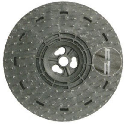Immagine di DISCO TRAINO FELTRI CON PUNTE NYLON Ø 380 MM PER SUPERTITINA
