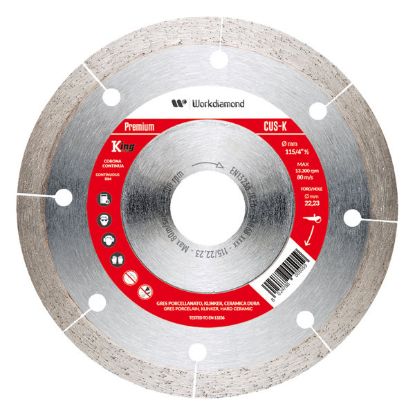 Immagine di DISCO DIAMANTATO PER GRES PORCELLANATO Ø 115 MM A SECCO