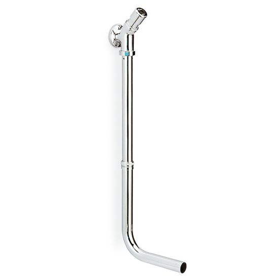 Immagine di FLUSSOMETRO ESTERNO MAGIC COMPLETO DI TUBO ATTACCO 3/4" CROMO RIVER