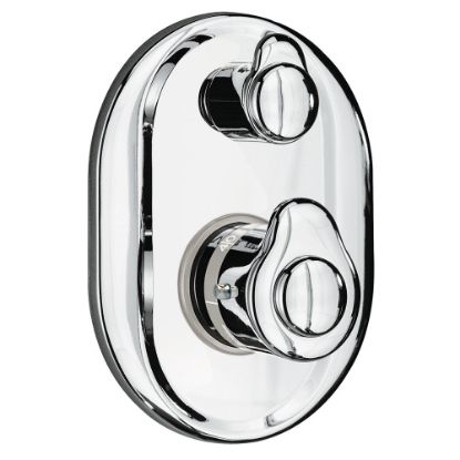 Immagine di MISCELATORE TERMOSTATICO INCASSO DOCCIA CON DEVIATORE CROMO RIVER