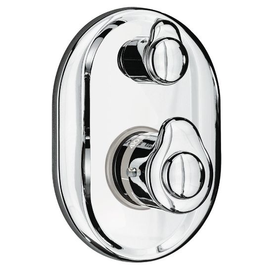 Immagine di MISCELATORE TERMOSTATICO INCASSO DOCCIA CON DEVIATORE CROMO RIVER