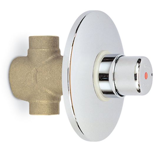 Immagine di RUBINETTO DOCCIA INCASSO MAGIC TEMPORIZZATO CROMO RIVER