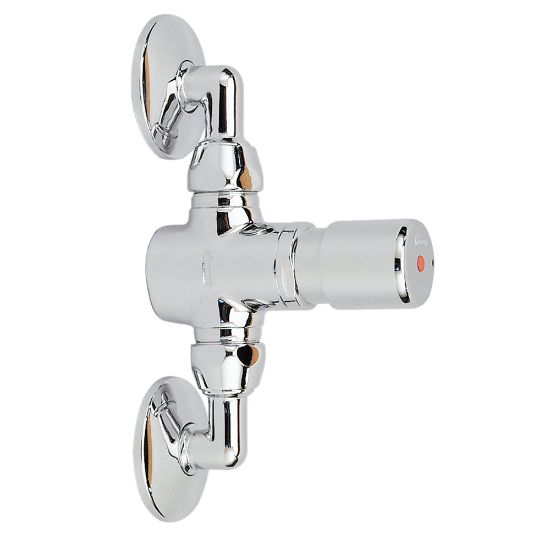 Immagine di RUBINETTO DOCCIA ESTERNO MAGIC TEMPORIZZATO CROMO RIVER