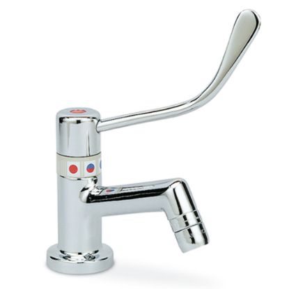 Immagine di MISCELATORE LAVABO CON LEVA CLINICA CROMO RIVER