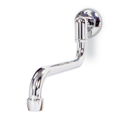 Immagine di BOCCA ORIENTABILE BASSA DA PARETE CROMO RIVER