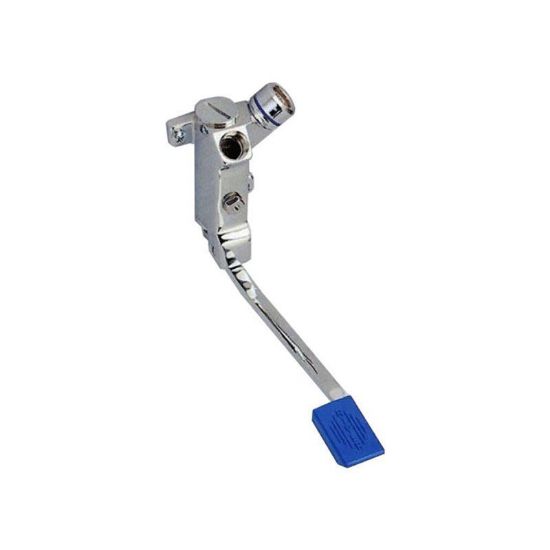 Immagine di RUBINETTO A PEDALE A PARETE PER ACQUA FREDDA CROMO RIVER