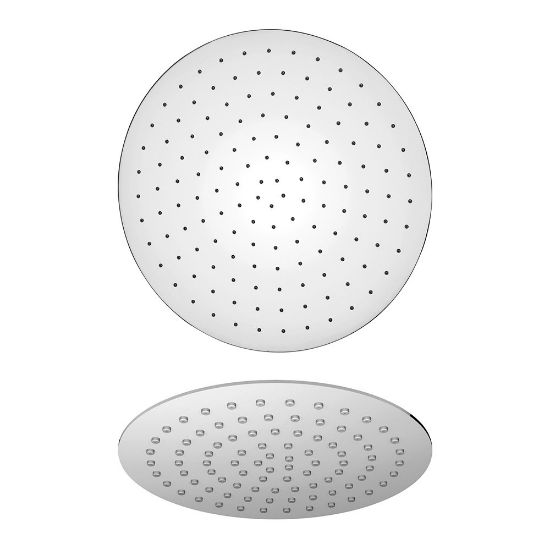 Immagine di SOFFIONE TONDO ULTRAPIATTO DIAMETRO 20 CM CROMO PAINI