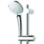 Immagine di SALISCENDI M3 72 CM TONDO CON DOCCETTA 3 GETTI CROMO IDEAL STANDARD